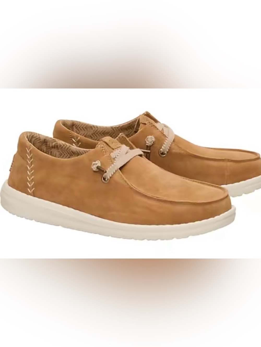 NWT Womens SZ: 8 Hey Dude Wendy Craft Suede Slip-On No Tie